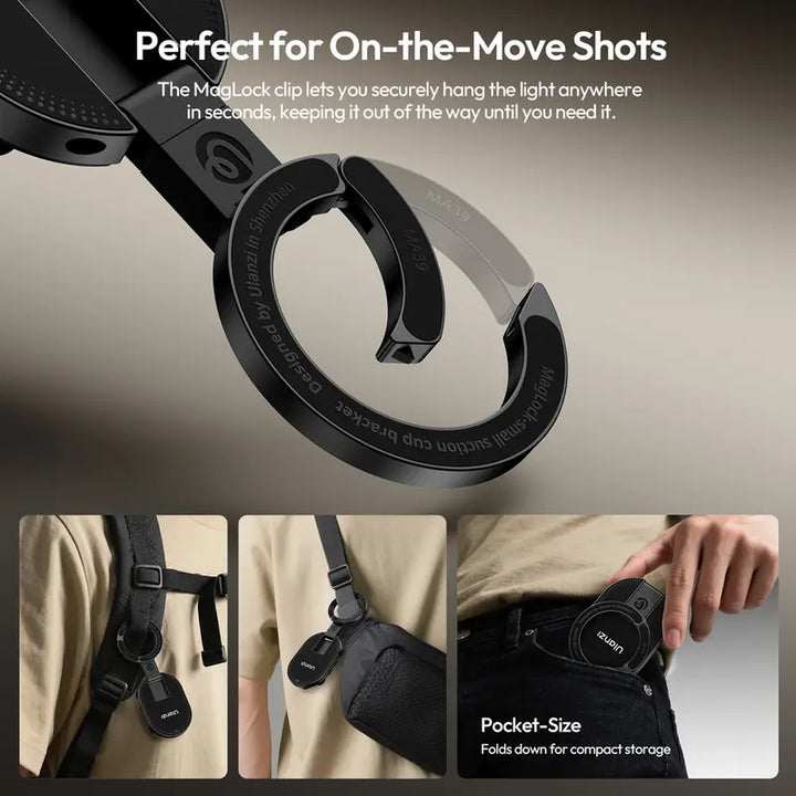 MagLock Suction Cup Phone Mount  for iPhone