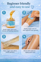 Pearl Sugar Wax Doh™ – Smooth Skin in Minutes
