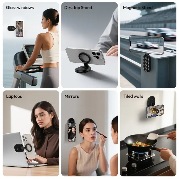 MagLock Suction Cup Phone Mount  for iPhone